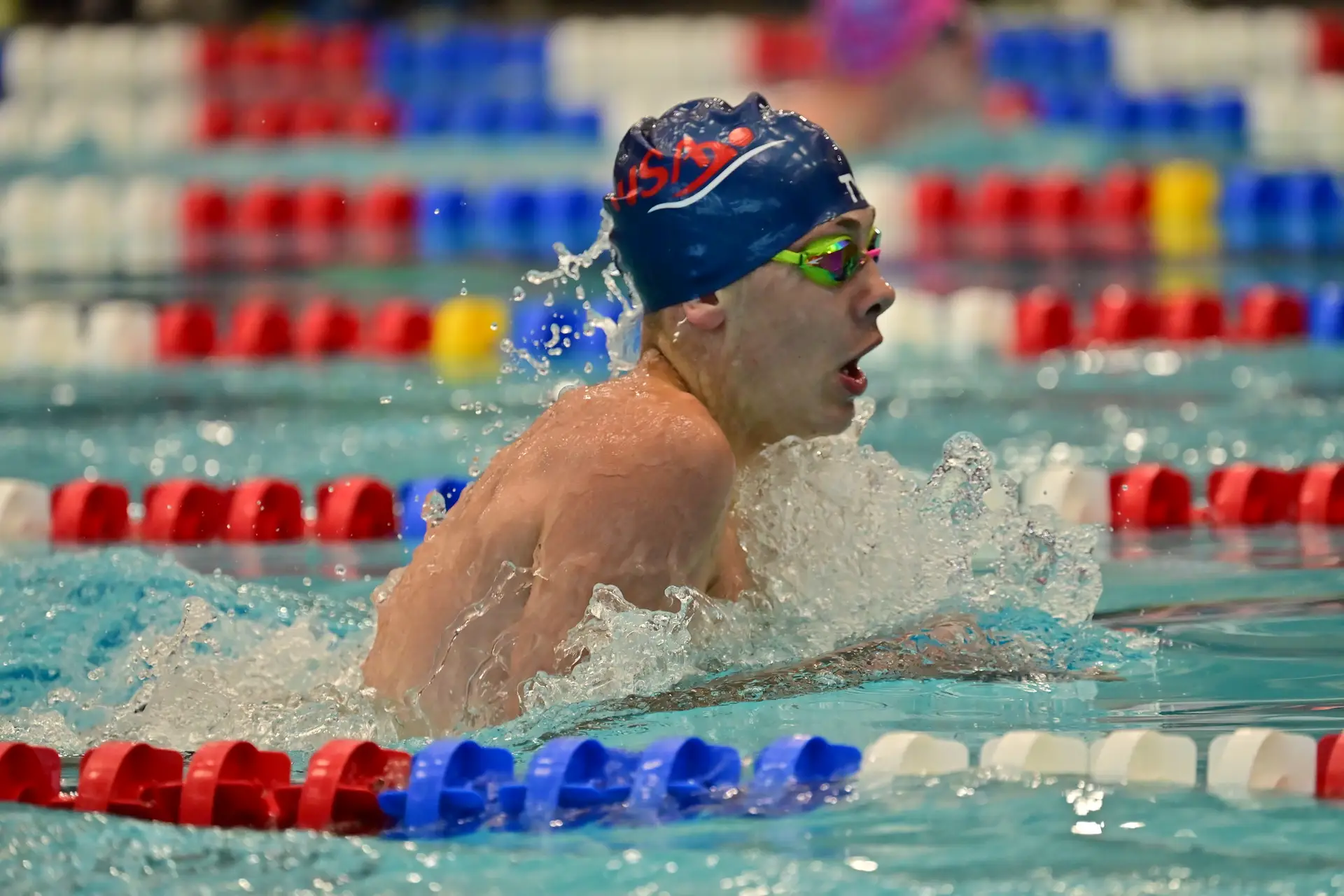 max baumgartner hsa swimming breast stroke